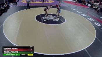 Cons. Semi - Tiearra Pollard, Norfolk Girls vs Oliviana Medina, Ralston Girls