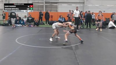 72 lbs Round 1 (10 Team) - Kash Warner, Kardiac Kidz vs Graham Mitchell, Lake WC