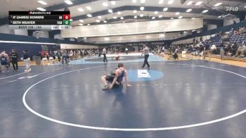 165 lbs Semifinal - Jt (James) Bowers, Unattached vs Seth Weaver, Franklin And Marshall