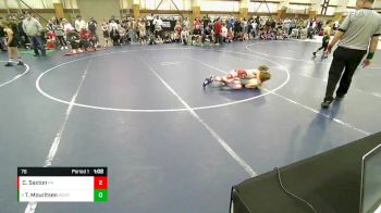 76 lbs Cons. Round 2 - Tj Mouritsen, Top Of Utah vs Cooper Saxton, Mountain Ridge Youth Wrestling