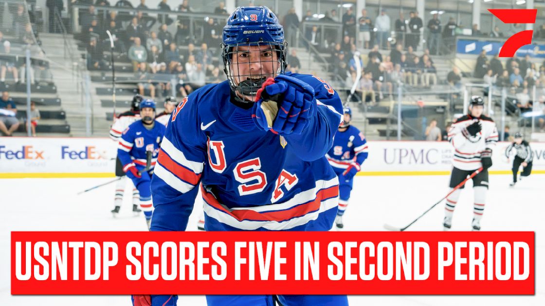 USA Hockey NTDP Scores Five Second Period Goals In 5-2 Win