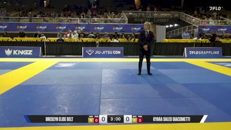 Kyara Sales Giacometti vs Breslyn Elise Belt 2026 Pan Kids Jiu-Jitsu IBJJF Championship