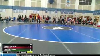 117 lbs Round 3 (4 Team) - Landen Haines, Brownsburg vs Grant Voelker, Mater Dei