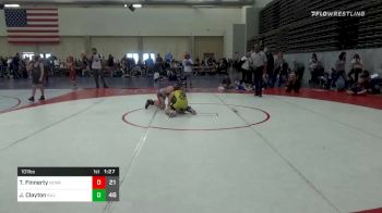 101 lbs Prelims - Tanner Finnerty, NC WAY ES vs Jake Clayton, Killa Bees ES