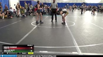 98 lbs Round 7 (8 Team) - Declan Hutt, Death Squad vs Kenzie Moreno, Forge