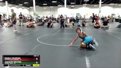 80 lbs Round 5 (6 Team) - Kahlil Coleman, Mayfield Mat Academy vs Daewon Nguyen, Xtreme Team