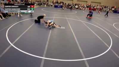 Elementary - 84 lbs Nolan Goenner, Becker vs Grayson Ahrens, Lakeville