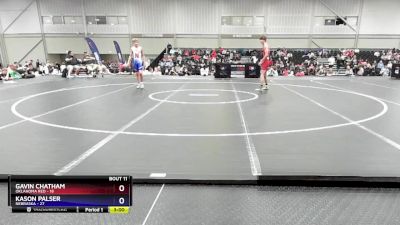 100 lbs Quarters & 1st Wb (16 Team) - Gavin Chatham, Oklahoma Red vs Kason Palser, Nebraska