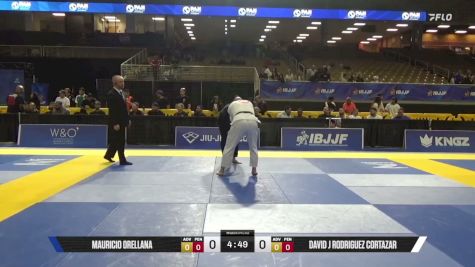 David J Rodriguez Cortazar vs Mauricio Orellana 2026 Pan Jiu Jitsu IBJJF Championship