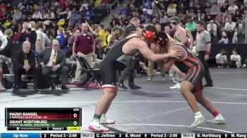 220 lbs Semis - Grant Northburg, 2-West Delaware, Manchester vs Mario Rangel, 3-Sergeant Bluff-Luton