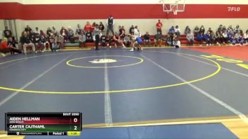 132 lbs Cons. Semi - Carter Cajthaml, Charles City vs Aiden Hellman, Don Bosco