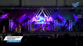 LA Dream All Stars - Twilight [2024 L1 Senior - D2 1] 2024 Aloha Portland Showdown