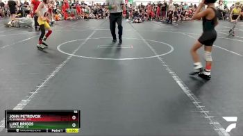 56 lbs Round 3 (4 Team) - John Petrovcik, FL Scorpions vs Luke Briggs, Team Smash