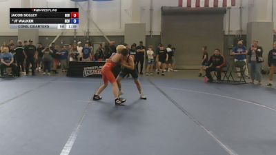 100 lbs Cons. Quarters - Jacob Solley, Betterman Elite Wrestling vs JT Walker, Nevada Elite Wrestling