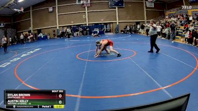 133 lbs Cons. Semi - Dylan Brown, Unattached vs Austin Kelly, Western Wyoming