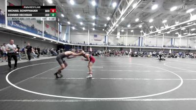 141 lbs Consi Of 16 #1 - Michael Schiffhauer, Sacred Heart - UnAttached vs Conner Heckman, Lock Haven