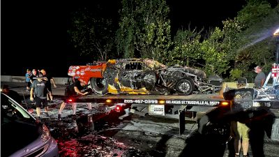 In-Car Camera Footage Of Lyle Barnett Fire