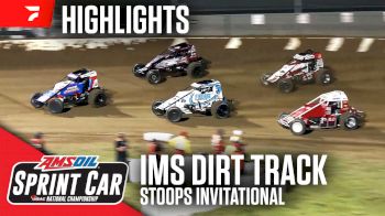 Highlights | 2024 USAC Stoops Sprint Car Invitational at IMS Dirt Track