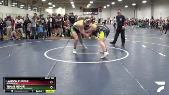 218 lbs Quarterfinal - Travis Henke, Southwest Region Affiliated vs Landon Purdue, Goodrich WC