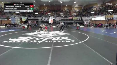 113 lbs Quarterfinal - Xzephren Donner, Russell Hs vs Aiden Wilson, Erie Hs