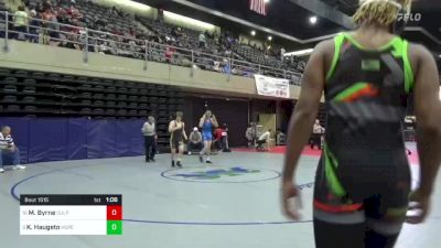 160 lbs Consi Of 4 - Michael Byrne, Culpeper, VA vs Konrad Haugeto, Hopewell, NJ