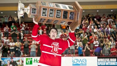 Dubuque Fighting Saints Retire Johnny Gaudreau's Number