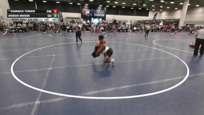 126 lbs Champ. Rd Of 32 - Dominick Turner, STL Warrior vs Jessiah Briggs, California