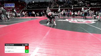 70 lbs Consi Of 8 #2 - Bradley Robinson, Claremore Wrestling Club vs William Haff, Wagoner Takedown Club