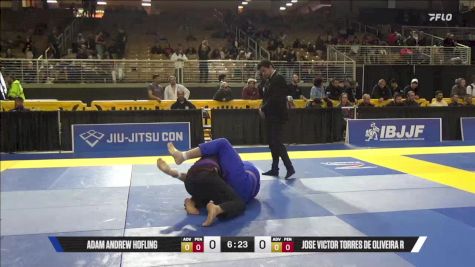Jose Victor Torres De Oliveira R vs Adam Andrew Hofling 2025 Pan Jiu Jitsu IBJJF Championship