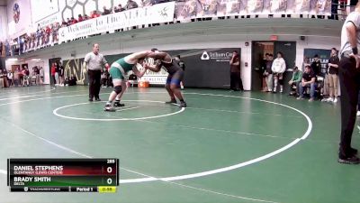 285 lbs Cons. Round 3 - Daniel Stephens, Olentangy (Lewis Center) vs Brady Smith, Delta