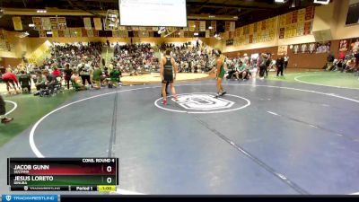 138 lbs Cons. Round 4 - Jacob Gunn, Sultana vs Jesus Loreto, Dinuba