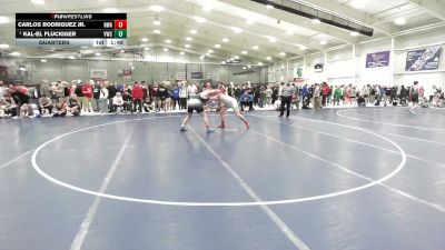 285 lbs Quarters - Kal-El Fluckiger, Valiant Wrestling Club vs Carlos Rodriguez Jr., Heartland Wrestling Academy