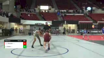 138 lbs Semifinal - LaBraun Shooter, Browning Indians Wrestling vs Jack Coles, Williston Coyotes