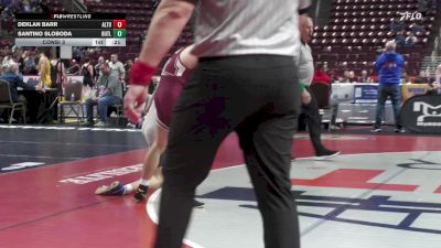 127 lbs Consi 3 - Deklan Barr, Altoona vs Santino Sloboda, Butler Area