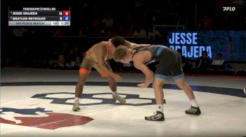 144 lbs 1st Place Match - Jesse Grajeda, California vs Braylon Reynolds, Indiana