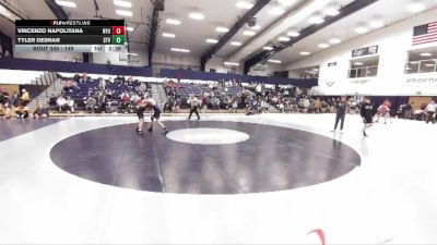 149 lbs Cons. Round 3 - Tyler Debnar, Saint Vincent vs Vincenzo Napolitana, New York University