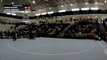 132 lbs 4th Wrestleback (16 Team) - Hassan Williams, Eastside Hs vs Carson Kimbrough, Ola