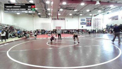 120 lbs Round Of 16 - Bradey Jonasch, Killingly vs Yael Atlixqueno Zuniga, Windham