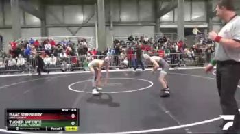 100 lbs Cons. Round 2 - Tucker Saferite, South Central Punishers vs Isaac Stansbury, Smith County