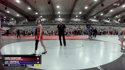 100 lbs Round 1 - Cade Crawford, Greater Heights Wrestling vs Coy Crihfield, Repmo Wrestling Club
