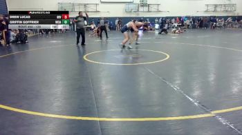 138 lbs Consolation 1st - Drew Lucas, Hood River Valley vs Griffin Goffrier, West Salem