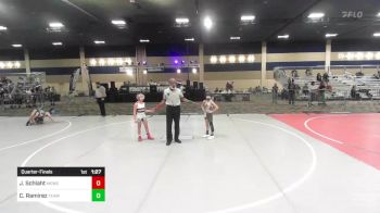 58 lbs Quarterfinal - Jolie Schlaht, Monster Garage vs Camila Ramirez, Team Aggression