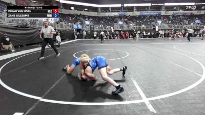 115 lbs Consolation - Elijah Van Horn, Mile High Wrestling Club vs Zane Gillespie, Premier Wrestling Center