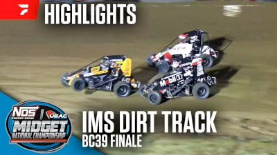 Highlights | 2024 USAC BC39 Finale at IMS Dirt Track