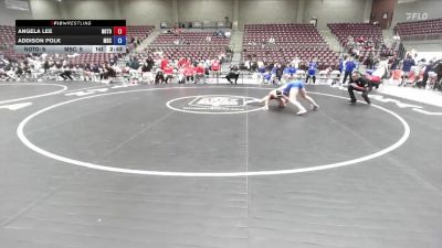 117 lbs Semis & 1st Wrestleback (8 Team) - Angela Lee, Northern Oklahoma College- Tonkawa vs Addison Polk, Murray State