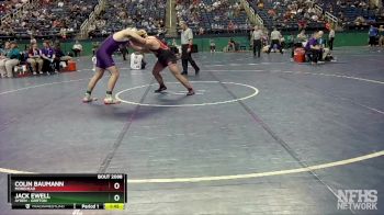 2A 215 lbs Champ. Round 1 - Jack Ewell, Ayden - Grifton vs Colin Baumann, Morehead