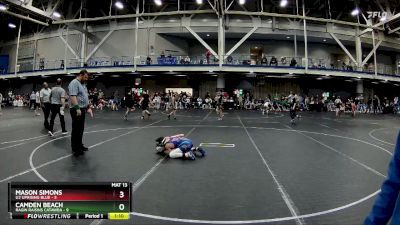 64 lbs Finals (2 Team) - Camden Beach, Ragin Raisins Catawba vs Mason Simons, U2 Uprising Blue