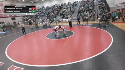 114 lbs Champ. Round 1 - Gabriel Rivera, Middletown Area Hs vs Marshall Belfer, Hershey Hs