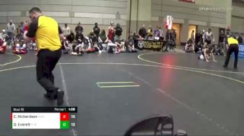 115 lbs Round 4 (6 Team) - Cyge Richardson, Peer Pressure vs Quinton Everett, MI Pitbulls