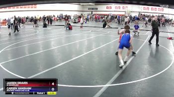 125 lbs Round 1 - Carsen Hanshaw, Beatrice Wrestling Club vs Jaxsen Draves, GI Grapplers